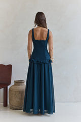 Shoreline Luxe Maxikleid Grün