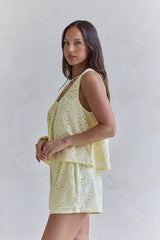 Kyra Shorts Gelb