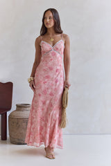 Harmonious Days Maxikleid Pink