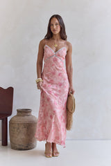 Harmonious Days Maxikleid Pink