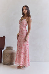 Harmonious Days Maxikleid Pink