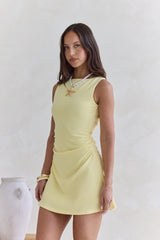 Andromeda Minikleid Gelb