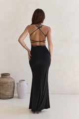 Queen Of Influence Maxikleid Schwarz