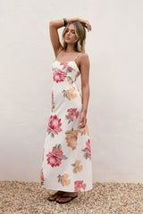 Maxikleid „Florale Serie“ mit Blumenmuster