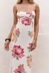 Die Blumen-Serie Maxikleid Floral