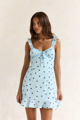 Holding Me Close Minikleid Blau