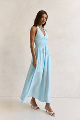 Heart Of Ours Neckholder Maxikleid Blau