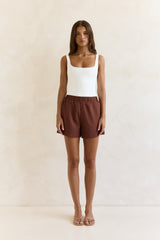 Found In Your Heart Shorts Braun