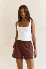 Found In Your Heart Shorts Braun