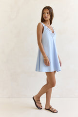 Inner Reflections Minikleid Blau