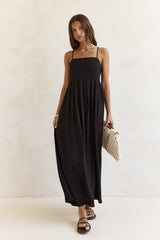 Highrise Skies Maxikleid Schwarz