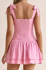 Heatwave Kiss Minikleid Rosa
