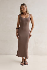 Martini Hour Midikleid Schokolade