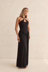 Lost In Dreams Mesh-Maxikleid Schwarz