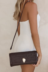 Clutch Bag Leilah Schokolade
