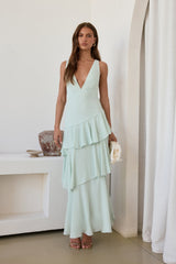 Lanai Maxikleid Salbei