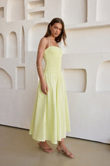 Blessed Destiny Maxikleid Gelb