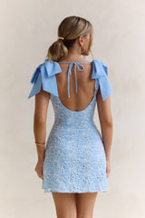 Daydreamers Minikleid Blau