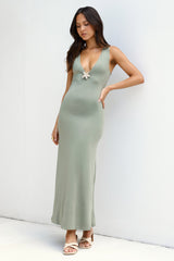 Seestern Liebe Maxikleid Grün