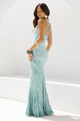 Fortune Flow Maxikleid Salbei