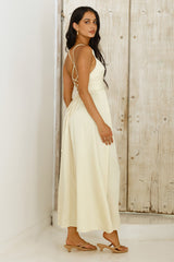 Remember Me Maxikleid Gelb