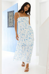 Maxikleid „Hidden Lagoon“ Blau