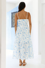 Maxikleid „Hidden Lagoon“ Blau