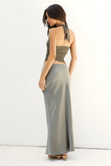 Das Maxikleid Sable Grün