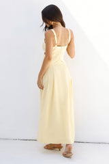Wild Dahlia Maxikleid Gelb