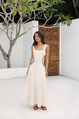Sonora Sun Maxikleid Beige