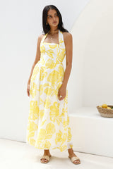 Maxikleid Ewiger Frühling Gelb