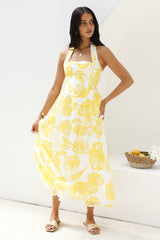 Maxikleid Ewiger Frühling Gelb