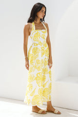 Maxikleid Ewiger Frühling Gelb