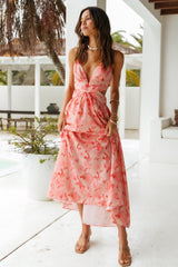 Maxikleid „Right Choices“ Rosa