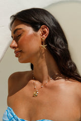 18K vergoldete Warm Oceans Halskette Gold