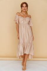 Moonchild Maxikleid Braun