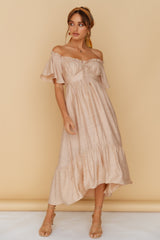Moonchild Maxikleid Braun