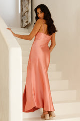 Maxikleid People Watching Pink