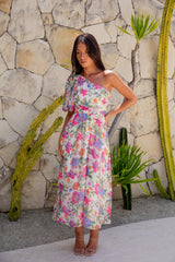 See You There Midi-Kleid Pink