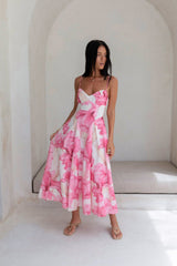 Moments With You Maxikleid Rosa
