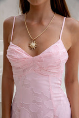 Lost In The Skies Maxikleid Pink