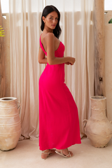 Mein Marigold Maxi-Kleid Pink