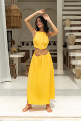 Maxikleid Lifetime Gelb