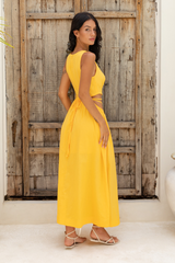 Maxikleid Lifetime Gelb