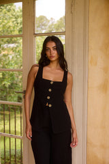 Shell Island Top Schwarz