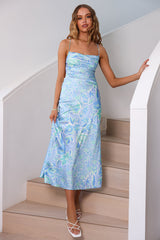 Midi-Kleid „Stay Longer“ Blau