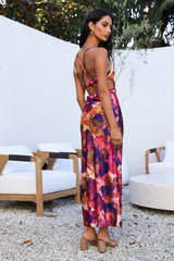 Maxikleid „Feeling In Love“ Lila