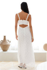 Blanca Maxikleid Weiß