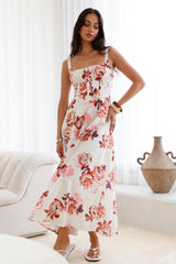 Palermo Mornings Midikleid Creme