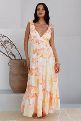 Regella Maxikleid Gelb